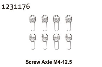 1231176 - Screw Pin M4x12.5 (8)