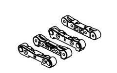 1610114 - Suspension Hinge Pin Holder F/R