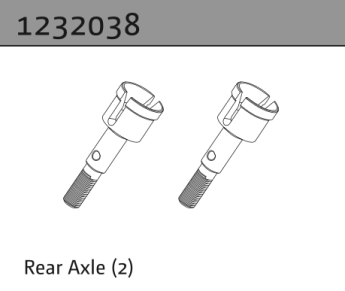 1232038 - Rear Axle (2)