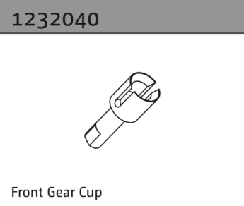 1232040 - Front Gear Cup
