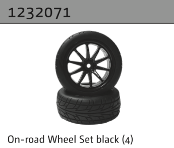 1232071 - On-road Wheel Set black (4)