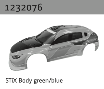 1232076 - STiX Body green/blue