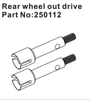 HBP250112 - Rear Wheel Outdrives (2)