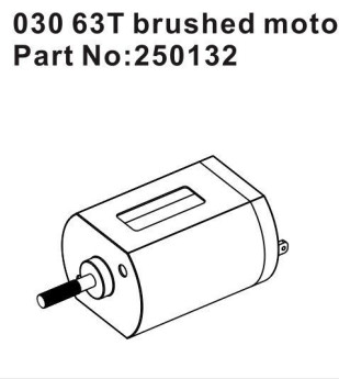 HBP250132 - Brushed Motor 030 / 55T