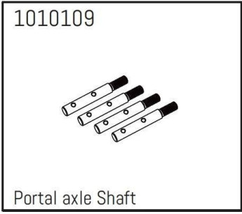 HBP240249 - (1010109) Portal Axle Shafts - PRO Crawler 1:18 (4)