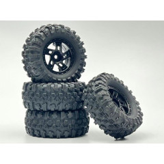 HBP240396 - (1010221) 1.2" Wheel Set "Mudder-Competition" 60mm (4)
