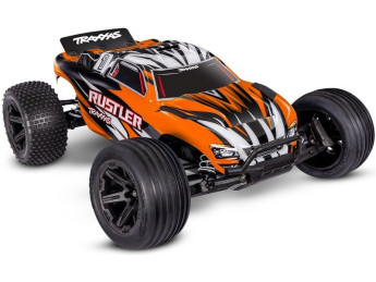 Traxxas Rustler 1:10 HD RTR oražový