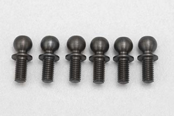 Yokomo BD8'18 4.8mm kulové čepy (krátký krček/11.5mm), 6 ks