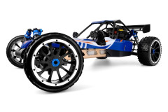 HiMOTO 1:5 Buggy RAPTOR 5XB 32cc 2,4 GHz RTR set, modrá