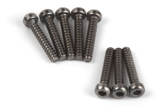 Imbusové šroubky s kulatou hlavou samořezné M2,6x15mm (8 ks)