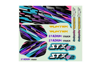 STX G2 samolepky fialové