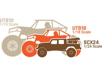 Axial Capra 1.9 4WS 1:10 RTR oranžová