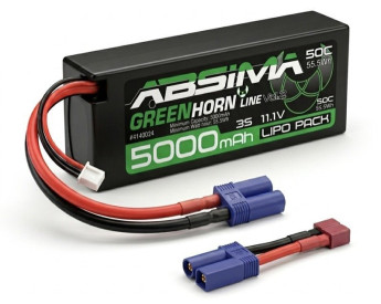 LiPo baterie Absima 11,1V / 5000mAh 50C konektor EC5