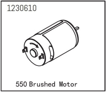 Elektromotor Absima 550 Brushed Motor