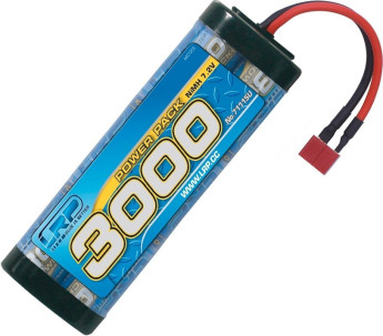 Power Pack 3000 - 7.2V - 6 článkový NiMH Stickpack - US