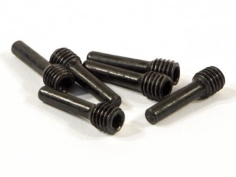 "Červík" dlouhý 5x3x18mm, (černý/6ks.)