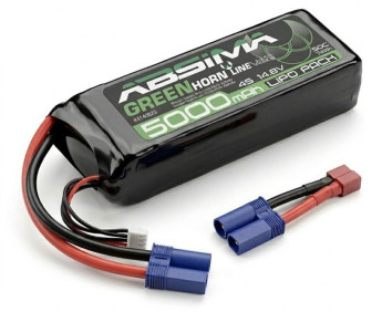LiPo akumulátor Absima Greenhorn SC 14,8V / 5000mAh 50C EC5