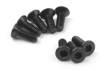 Imbusové šroubky se zápustnou hlavou 2,0x6 mm (8 ks)