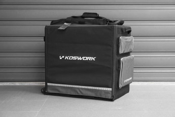 Velká přepravní taška na kolečkách pro modely 1/8 a 1/10 (4 střední a 1 velká přihrádka)