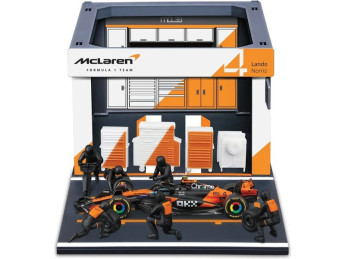 Bburago McLaren Team MCL39 (2025) 1:43 #4 Norris (Pit Pass Set)