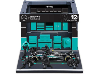 Bburago Mercedes-AMG Petronas W16 (2025) 1:43 #12 Antonelli (Pit Pass Set)