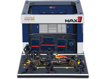 Bburago Oracle Red Bull Racing RB21 (2025) 1:43 #1 Verstappen (Pit Pass Set)