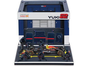Bburago Oracle Red Bull Racing RB21 (2025) 1:43 #22 Tsunoda (Pit Pass Set)