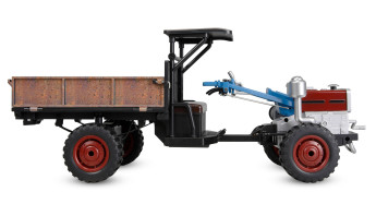 RC Retro traktor-Terra s kouřem a světlem 4WD proporcionální 1:12 RTR