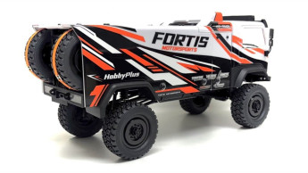 RC kamion Hobby Plus / Absima DKR-4 Fortis Rally Truck 1:18 4WD Brushless RTR - bílý