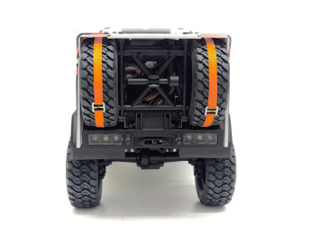RC kamion Hobby Plus / Absima DKR-4 Fortis Rally Truck 1:18 4WD Brushless RTR - bílý