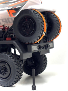 RC kamion Hobby Plus / Absima DKR-4 Fortis Rally Truck 1:18 4WD Brushless RTR - bílý