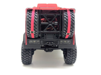RC auto Hobby Plus / Absima DKR-4 Fortis Rally Truck 1:18 4WD Brushless RTR - červená