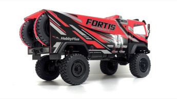 RC auto Hobby Plus / Absima DKR-4 Fortis Rally Truck 1:18 4WD Brushless RTR - červená