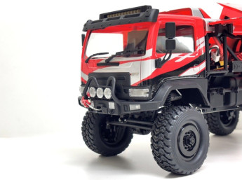 RC auto Hobby Plus / Absima DKR-4 Fortis Rally Truck 1:18 4WD Brushless RTR - červená