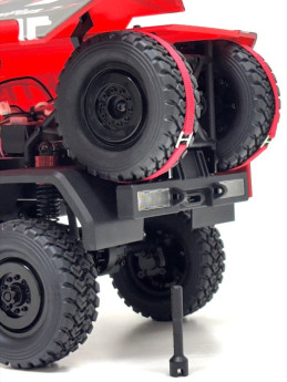 RC auto Hobby Plus / Absima DKR-4 Fortis Rally Truck 1:18 4WD Brushless RTR - červená