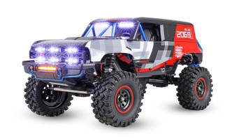 RC auto Hyper Go H18P Ford Bronco Baja 1000 1:18 RTR (střídavý motor, portálové nápravy, uzávěrky)