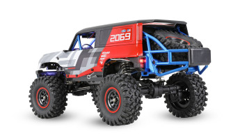 RC auto Hyper Go H18P Ford Bronco Baja 1000 1:18 RTR (střídavý motor, portálové nápravy, uzávěrky)