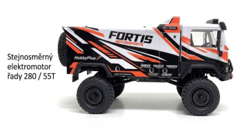 RC auto Hobby Plus / Absima DKR-4 Fortis Rally Truck 1:18 4WD RTR - bílé