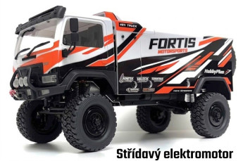 RC kamion Hobby Plus / Absima DKR-4 Fortis Rally Truck 1:18 4WD Brushless RTR - bílý (11)