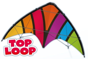 Kaskadérský akrobatický drak TOP LOOP 130x69 cm