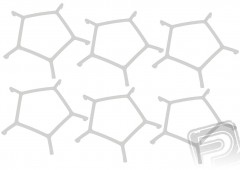 Ochranná klec (6 dílů) Sweeper, bílá