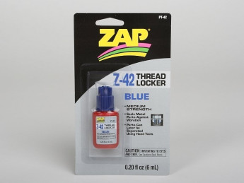 Z-42 Threadlocker modrý 6ml (0,2fl oz) rozebíratelný zajišťovač šroub. spojů