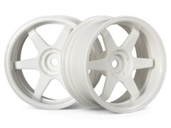 TE37 disky 26mm Bílé (6mm offset) 2ks