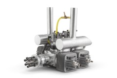 Motor DLA 128 ccm (čtyřválec, boxer) včetně tlumiče a příslušenství