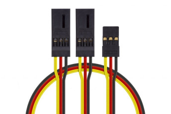 4702 S "Y"-kabel JR plochý silný dlouhý 600mm (PVC)